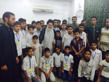 حضور سماحة السيّد الأشكوري المجلس التأبيني المقام في ذكرى السنوية لاستشهاد السيد محمد محمد صادق الصدر قدس سره