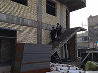 تشرف الإخوة العاملون بزيارة ممثل سماحة آية العظمى السيد كاظم الحسيني الحائري(دام ظله) سماحة آية الله السيد نور الدين الاشكوري(حفظه الله) لموقع مجمع السيد الشهيد محمد باقر الصدر(قدس سره) الحوزوي