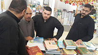 شارك مكتب سماحة المرجع الديني السيد كاظم الحسيني الحائري (دام ظله) في معرض الكتاب الدولي الثاني عشر في كربلاء المقدسة