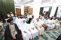 استقبل سماحة آية الله السيد نور الدين الأشكوري (حفظه الله)، ثلة مؤمنة من أحبتنا وأهلنا في البصرة الفيحاء من طلبة العلوم الدينية والأكادميين والشباب الواعي، وكان له معهم خطاب جاء فيه: