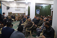 لقاء نخبة مؤمنة من محافظة ديالى قضاء بلدروز بممثّل سماحة السيد الحائري (دام ظله) في العراق سماحة السيد نور الدين الاشكوري (حفظه الله)