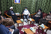 لقاء وفد القسم الثقافي لحركة حزب الله مع ممثل سماحة السيد المرجع (دام ظله) في النجف الأشرف